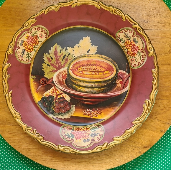 Two Hand Painted Decorative Plates by R. W… - Picture 3 of 9